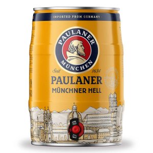 Пиво Пауланер Мюнхенское светлое оригинальное 4.9% бочка 5л