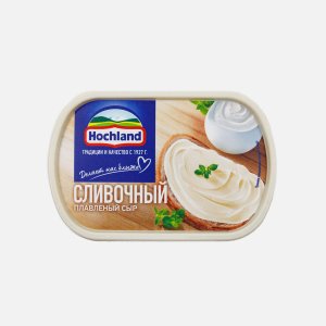 Сыр Хохланд плавленый Сливочный 55% пл/уп 200г