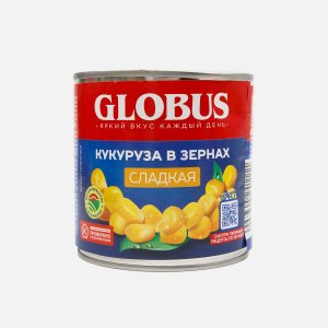 Кукуруза Глобус сладкая ж/б 340г