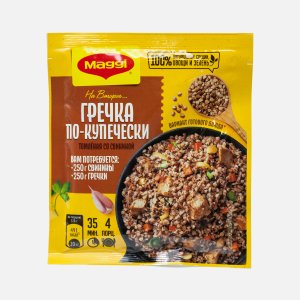 Приправа Магги На второе Для гречки по-купечески со свининой 41г