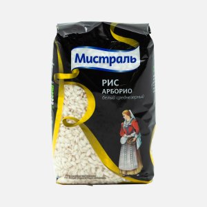 Рис Мистраль Арборио Белый среднезерный 500г