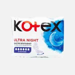 Прокладки Котекс Ультра Ночные сеточка 7шт