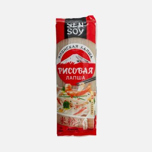 Лапша Сэн Сой рисовая Райс Вермисел 300г