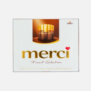 Набор конфет Мерси горький шоколад 250г