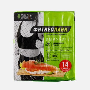 Хлебцы Хлебцы-Молодцы хрустящие ФитнесЛайн Витамин плюс 100г