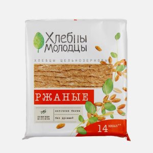 Хлебцы Хлебцы-Молодцы хрустящие Ржаные 110г