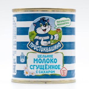 Молоко сгущенное Простоквашино 8.5% ГОСТ ж/б 380г