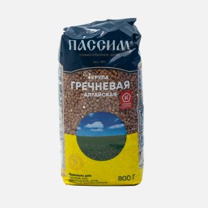 Крупа Пассим гречневая ядрица пл/пак 800г