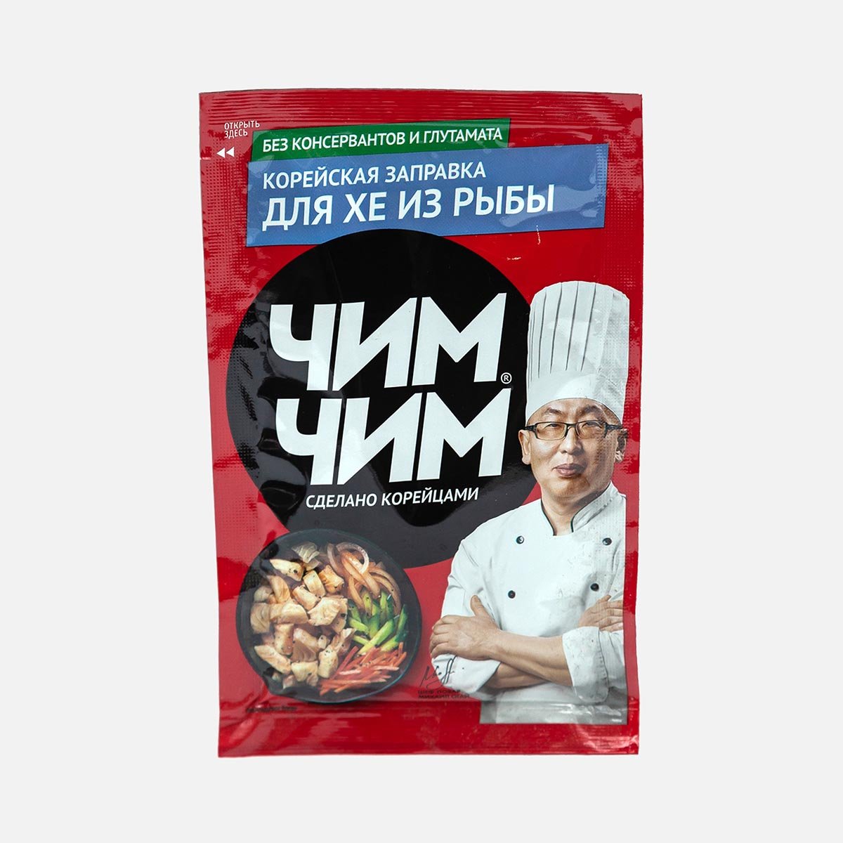 Корейская заправка Чим-Чим для хе из рыбы 60г Корейская заправка Чим-Чим для хе из рыбы 60г