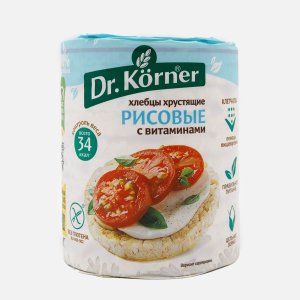 Хлебцы Др Корнер Рисовые с витаминами пл/уп 100г