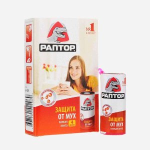 Лента Раптор липкая Защита от мух 4шт
