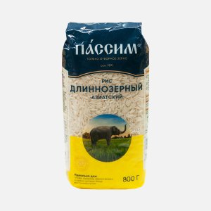 Рис длиннозерновой Пассим Азиатский 800г
