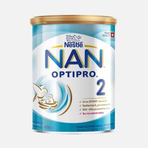 Молочная смесь Нестле НАН-2 сухая ж/б 800г