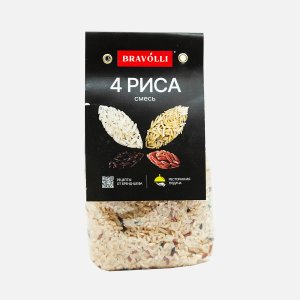 Смесь Браволли 4 Риса 350г 