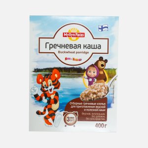 Хлопья Mюллюн Парас гречневые для каши к/к 400г