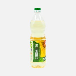 Масло Слобода подсолнечное раф дез пл/б 1л