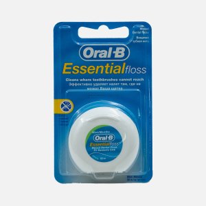 Зубная нить Орал-Би Эссеншел флосс мятная 50м