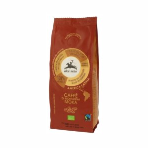 Кофе Альче Неро Арабика Натур жареный молотый био в/у 250г