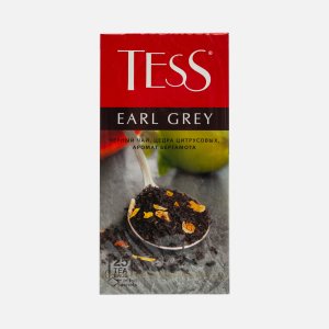 Чай Тесс эрл грей черн 25пак*1,8г