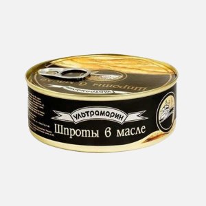 Шпроты Ультрамарин в масле ж/б/кл 240г