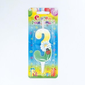 *Свечи тортовые цифры 3 