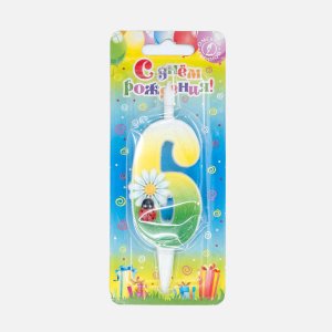 *Свечи тортовые цифры 6 