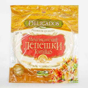 Лепешки Деликадос Мексиканские оригинальные пшеничные 400г