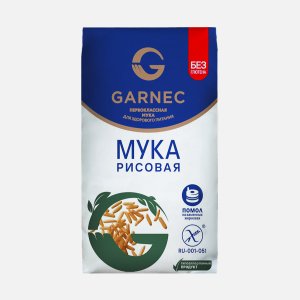Мука Гарнец Рисовая бум/пак 500г