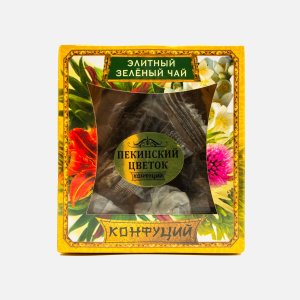 Чай Конфуций Пекинкий цветок зеленый ст/б 62г