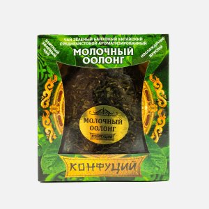 Чай Конфуций Молочный оолонг зеленый ст/б 65г