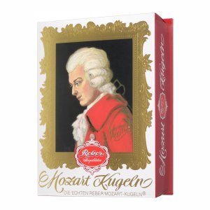 Конфеты Моцарт горький шоколад/открытка под/упак 240г