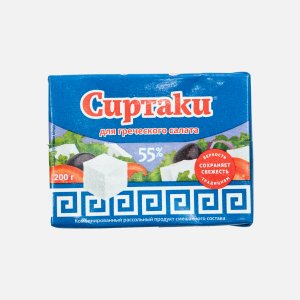Сыр Сиртаки Фета греческая брынза Оригинальная 200г