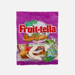 Мармелад Фруттела Змеи XXL жевательный 70г
