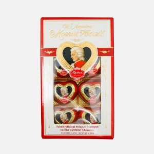 Набор конфет Ребер Моцарт Сердечки-мини шоколад к/к 80г