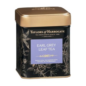 Чай ТэйлорОфХаррогейт Эрл Грей с ароматом бергамота ж/б 125г
