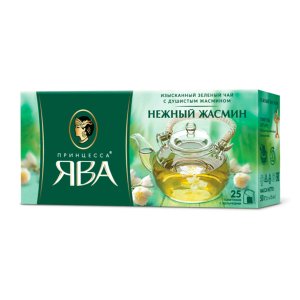 Чай Принцесса Ява Китайский зеленый с жасмином пак с/я 25*2г