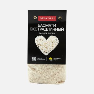 Рис Браволли Басмати экстрадлинный пл/уп 350г