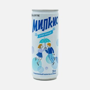 Напиток Милкис Оригинал слабогазированный ж/б 250мл