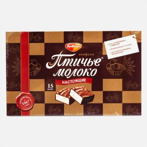 Набор конфет РотФронт Птичье молоко слив/ванил 200г
