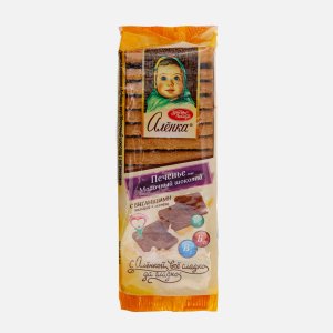 Печенье Аленка 190г вкус молочного шоколада (РотФронт)