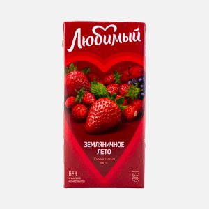 Напиток Любимый Земляничное лето из яблок/рябины/клуб/зем т/п 1,93л