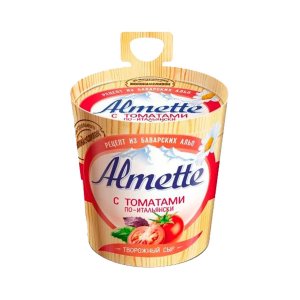 Сыр творожный Альметте с томатами по-Итальянски 57% 150г