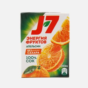 Сок J-7 Апельсин 0,2л