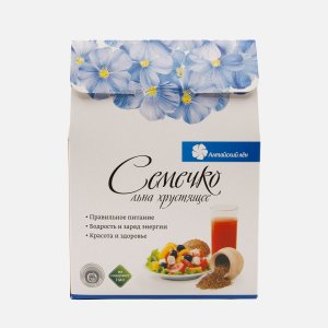 Семечко льна Алтайский лен хрустящее к/к 300г